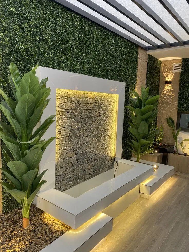 حداد أبها لتنسيق حدائق وشلالات