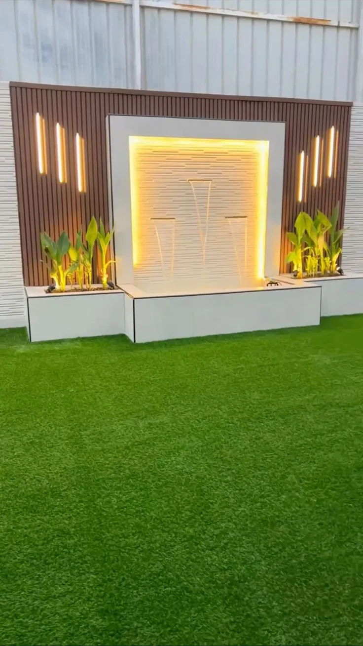 حداد أبها لتنسيق حدائق وشلالات
