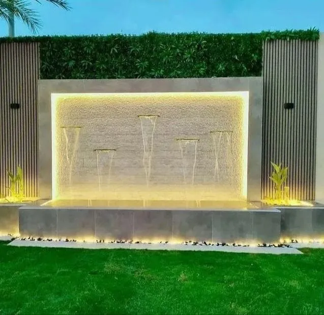 حداد أبها لتنسيق حدائق وشلالات