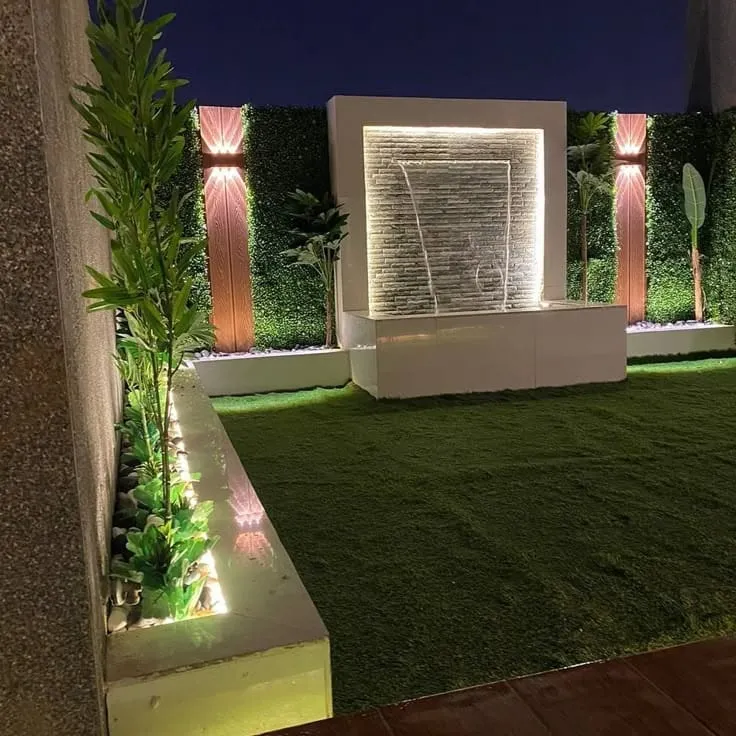 حداد أبها لتنسيق حدائق وشلالات