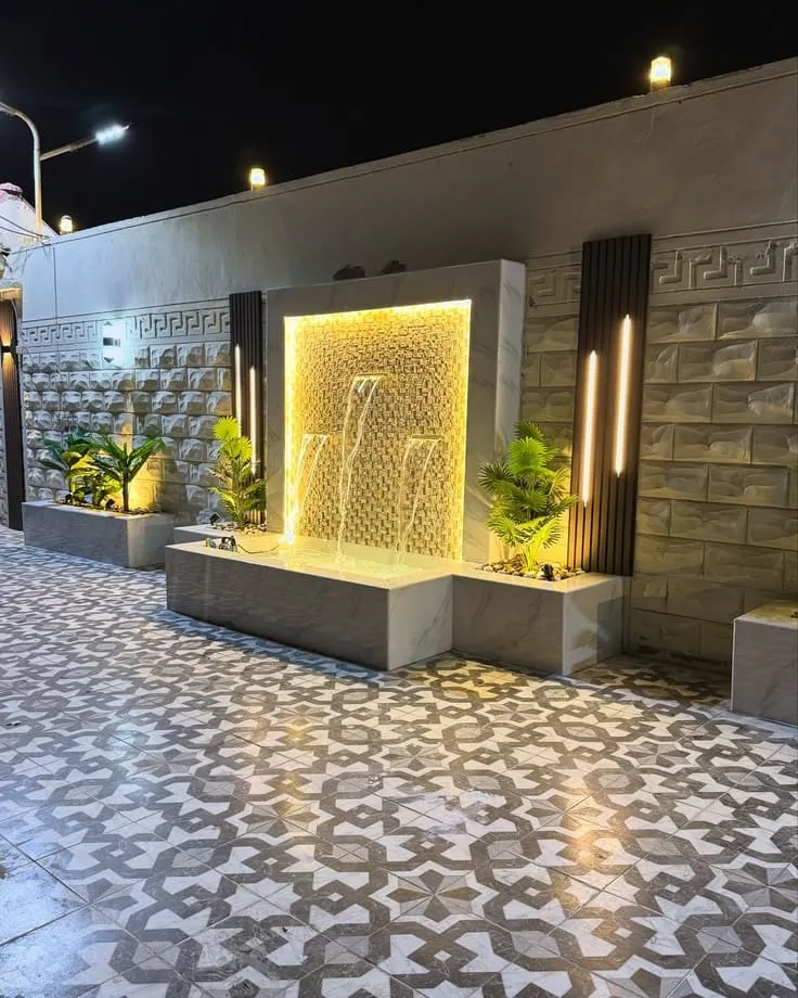 حداد أبها لتنسيق حدائق وشلالات