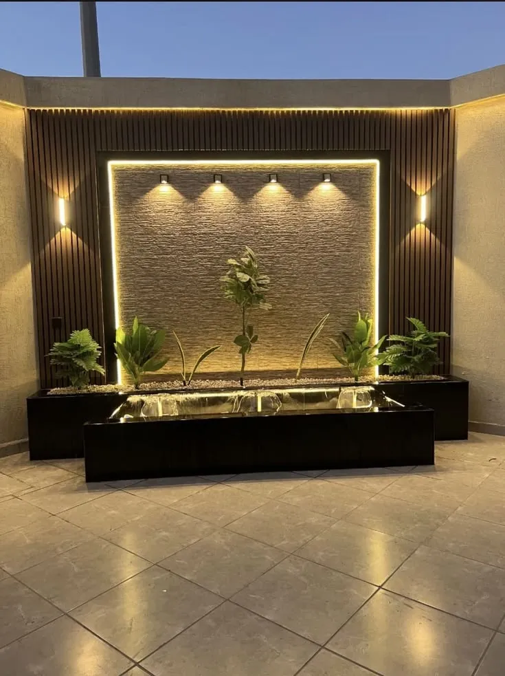 حداد أبها لتنسيق حدائق وشلالات