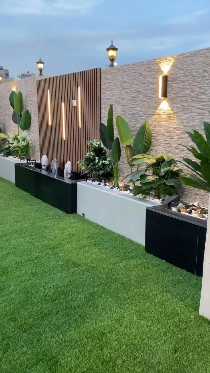 حداد أبها لتنسيق حدائق وشلالات