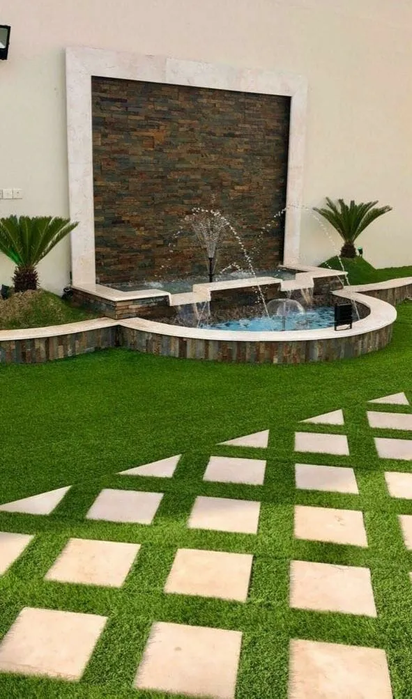 حداد أبها لتنسيق حدائق وشلالات