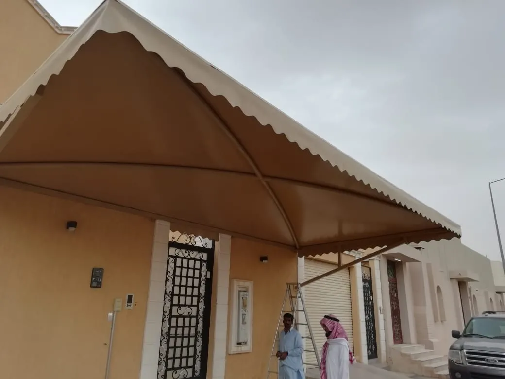 تركيب مظلات خارجية للمنازل في الجنوب