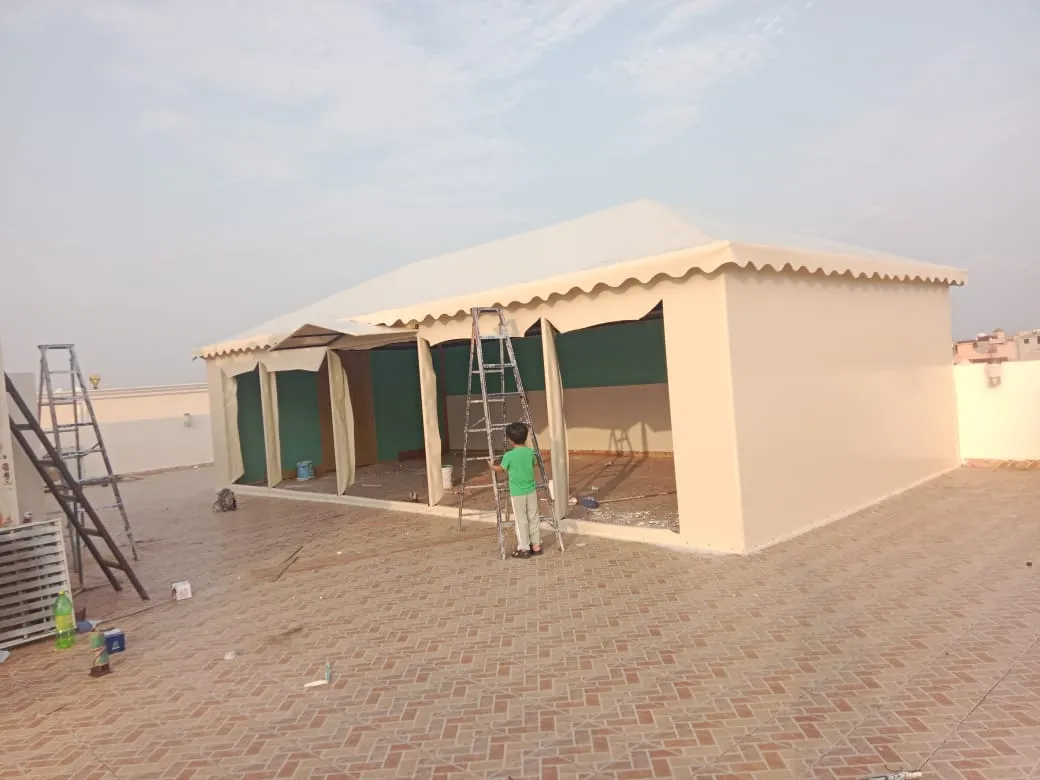 تجديد وصيانة وتركيب بيوت الشعر في الجنوب وأبها 