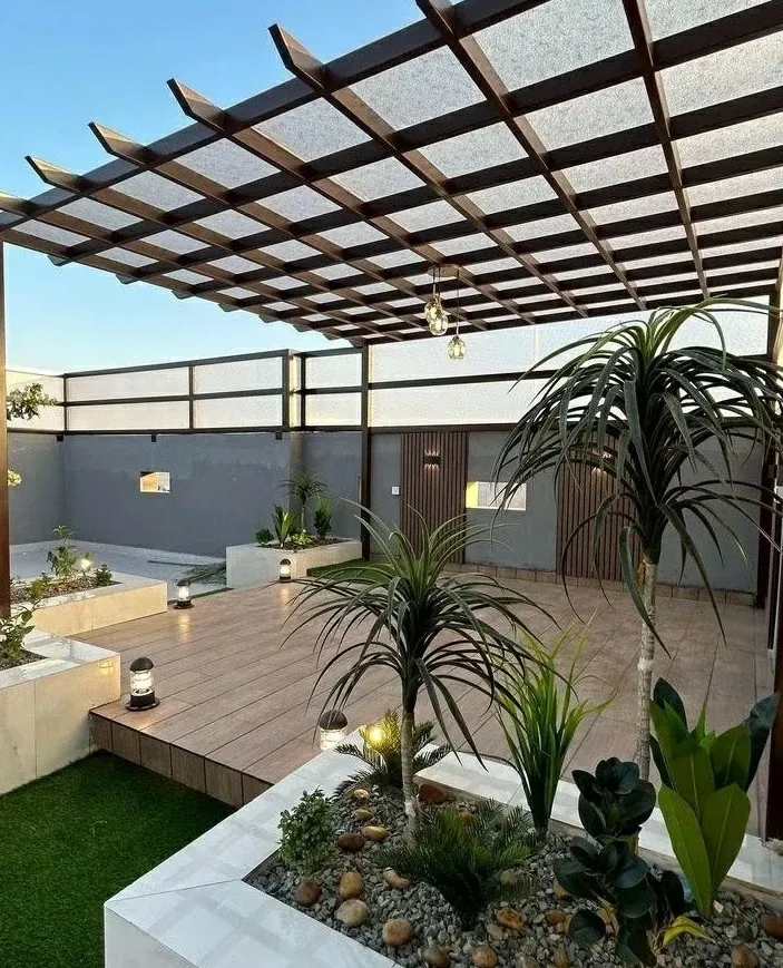 تصميم شلالات وجلسات لأحواش فلل ومنازل أبها والجنوب 