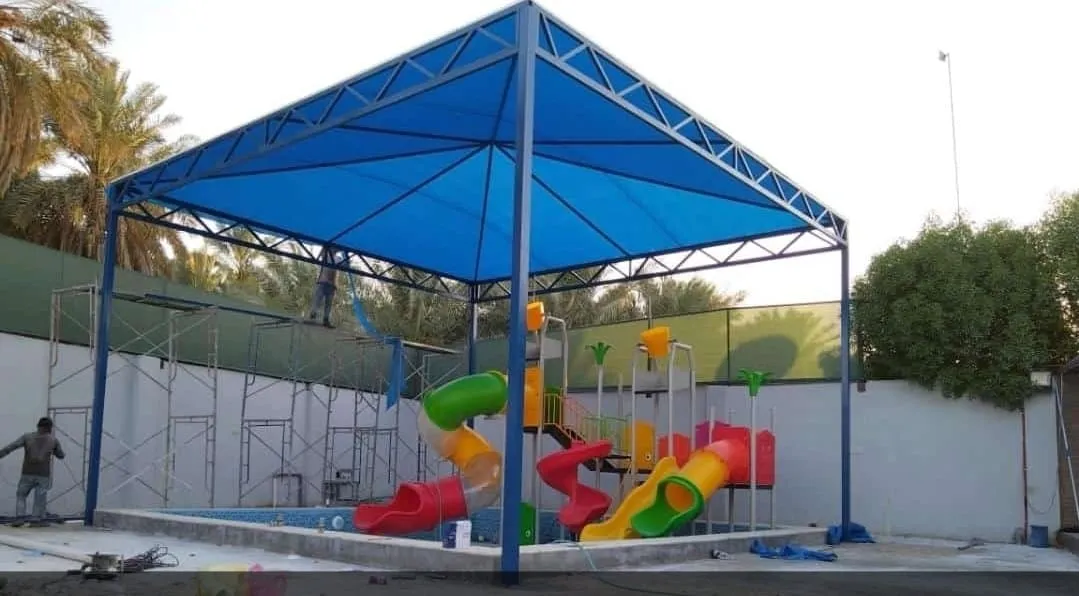 مظلات حدائق للمنزل في نجران بأشكال وصور مظلات حدائق خارجية 