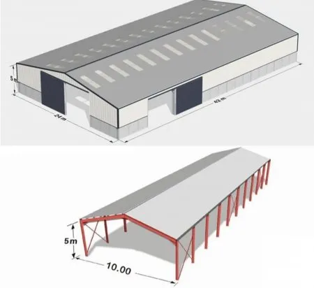 تصميم هناجر ومستودعات في الجنوب|تكلفة المتر وأفضل المواصفات 