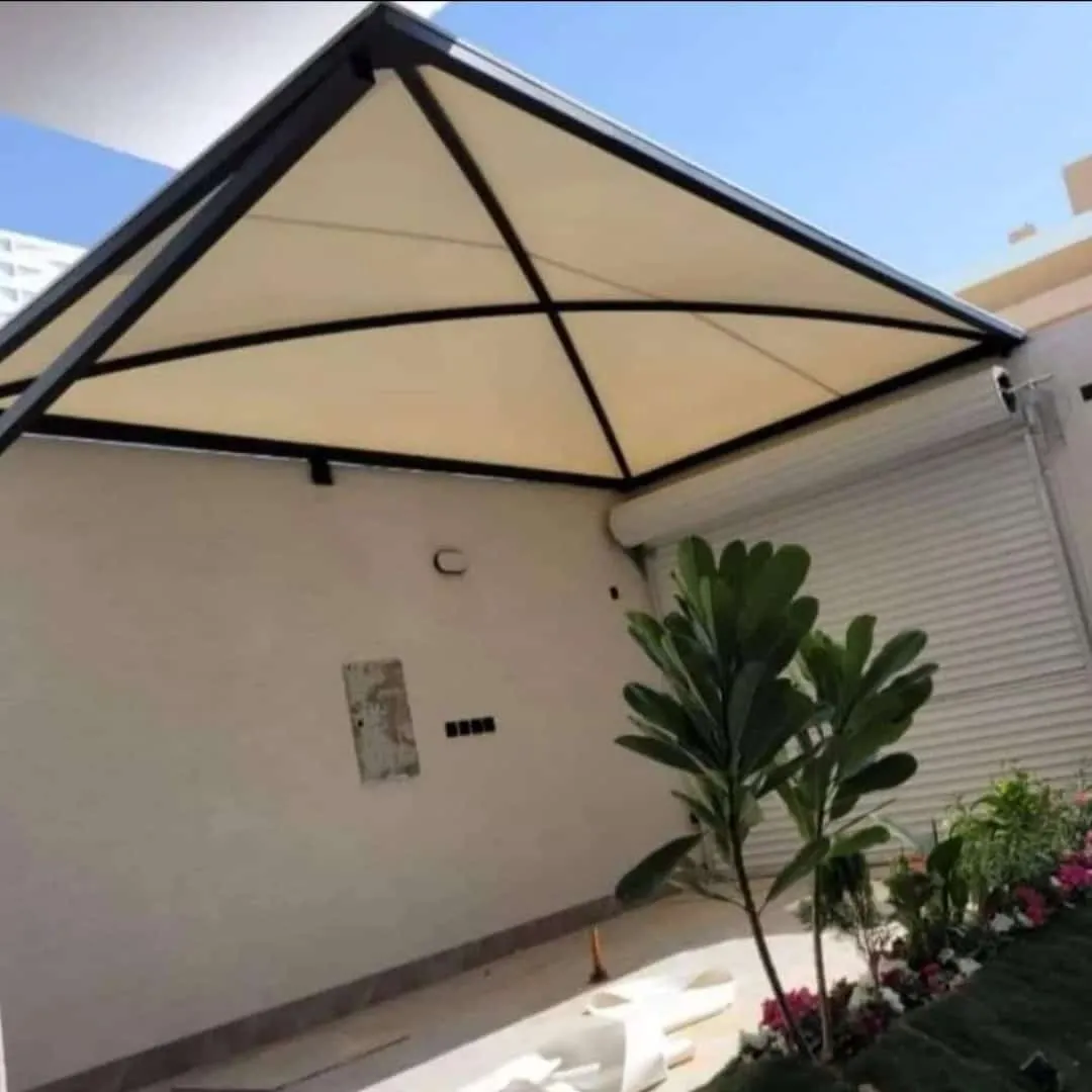 تركيب مظلات خارجية للمنازل في الجنوب