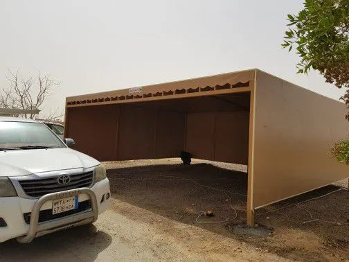 تركيب مظلات خارجية للمنازل في الجنوب
