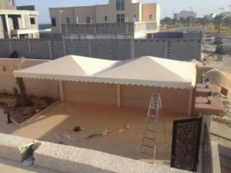 افضل مظلات بلاستيك بي في سي Pvcهرميه في الجنوب 