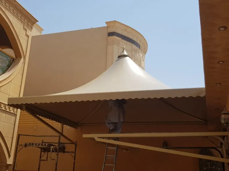 افضل مظلات بلاستيك بي في سي Pvcهرميه في الجنوب 