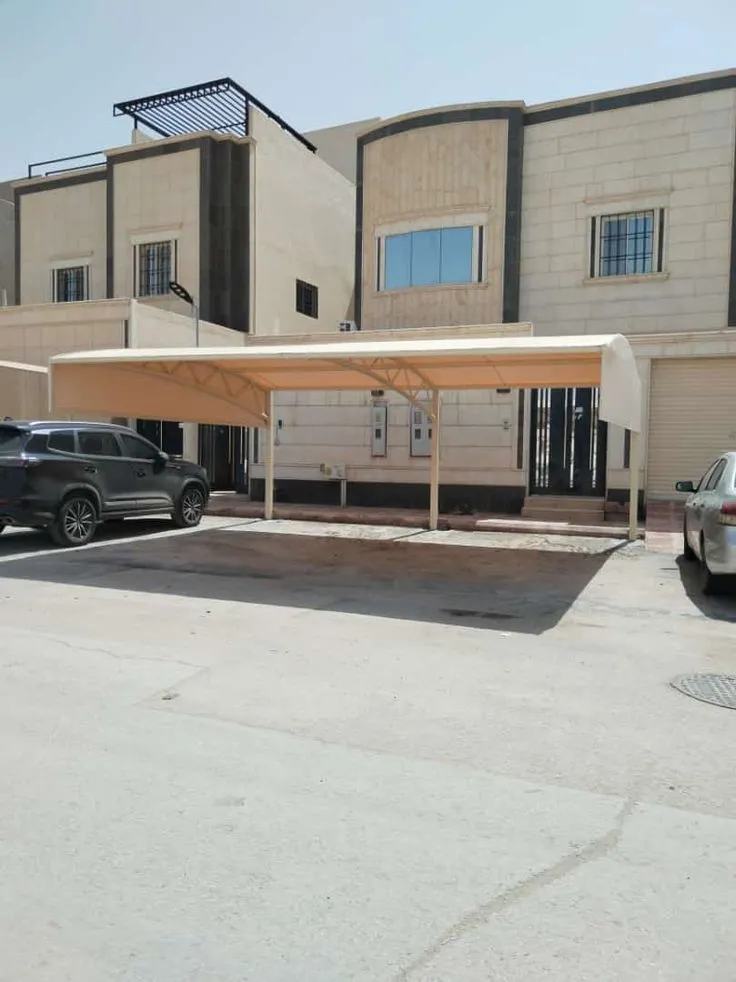 اشكال مظلات مواقف سيارات الحديثة في محايل عسير