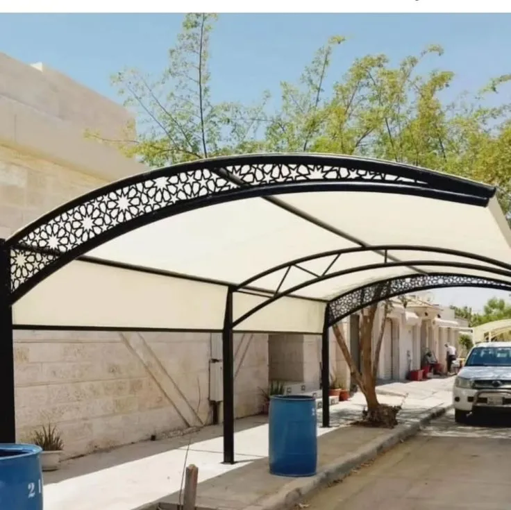 اشكال مظلات مواقف سيارات الحديثة في محايل عسير