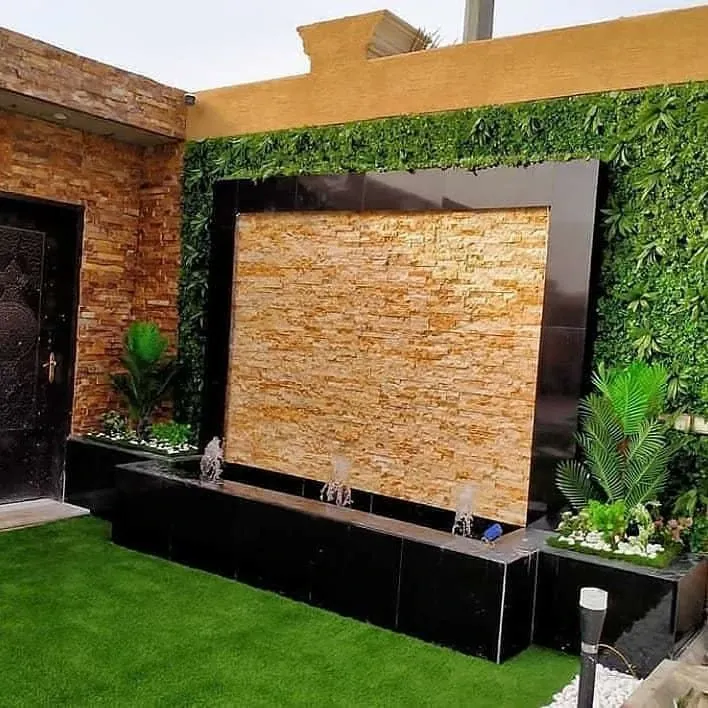 تصميم شلالات وجلسات لأحواش فلل ومنازل أبها والجنوب 