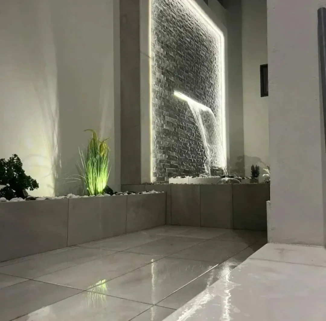 تصميم شلالات وجلسات لأحواش فلل ومنازل أبها والجنوب 