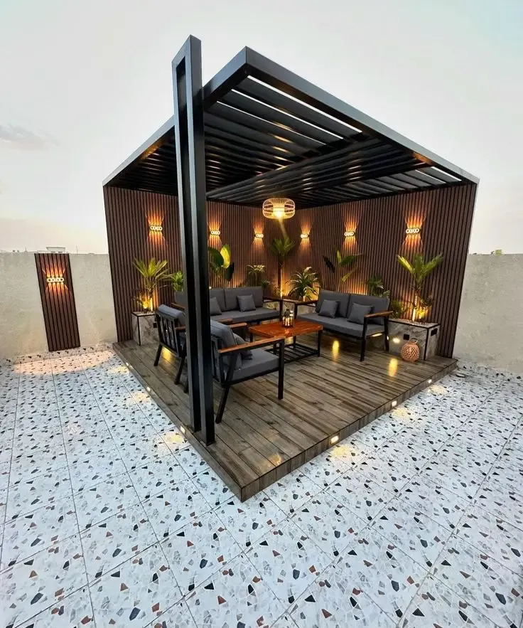 بناءملاحق وجلسات أسطح بالجنوب وأبها وجيزان 