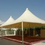 أحدث صيحات مظلات المساجد في أبها والجنوب 