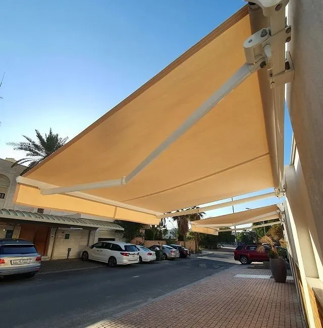 شركة تنفيذ أعمال مظلات متحركة بأسعار مناسبة بالجنوب 