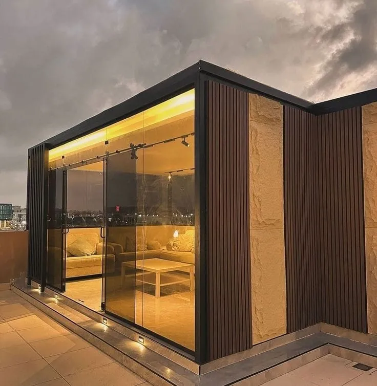 احدث تركيب جلسات ومجالس زجاجية وجلسات في الجنوب وأبها 