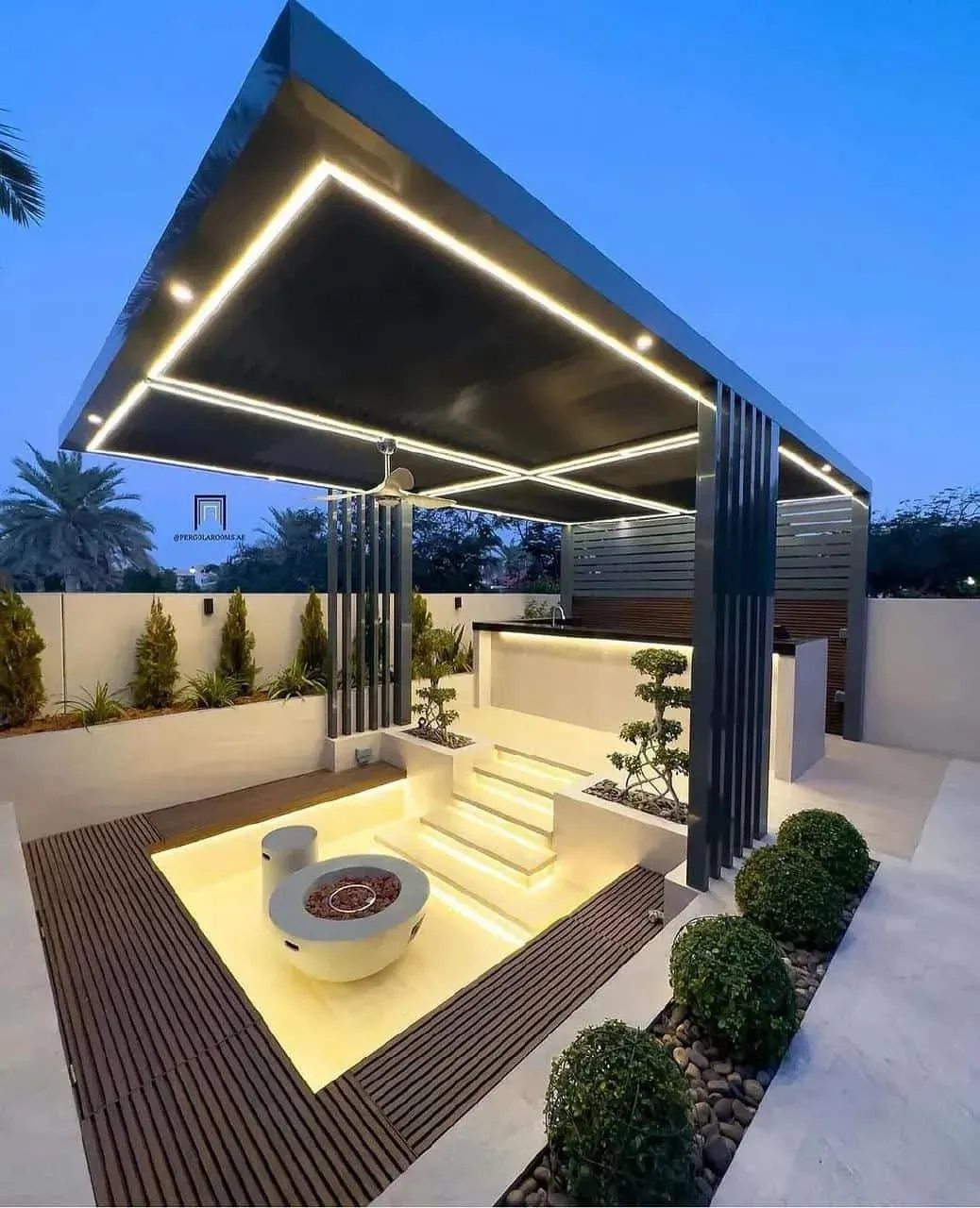 برجولات الحدائق لعام 2026في الجنوب وأبها وعسير 