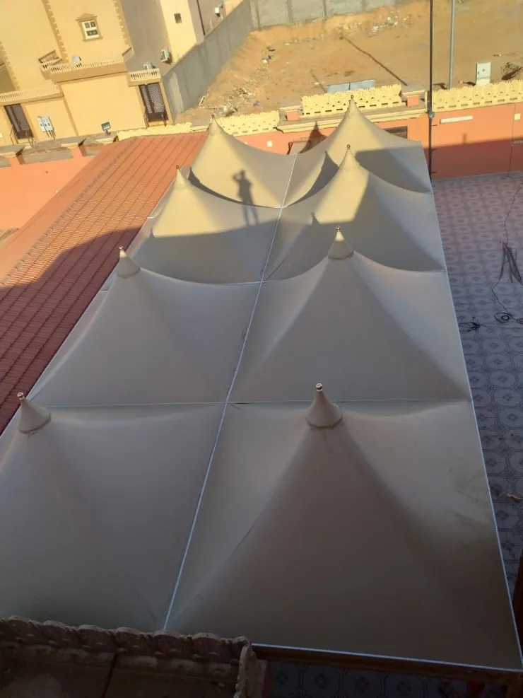 افضل تركيب مظلات هرمية حديثة لعام 2026في أبها 