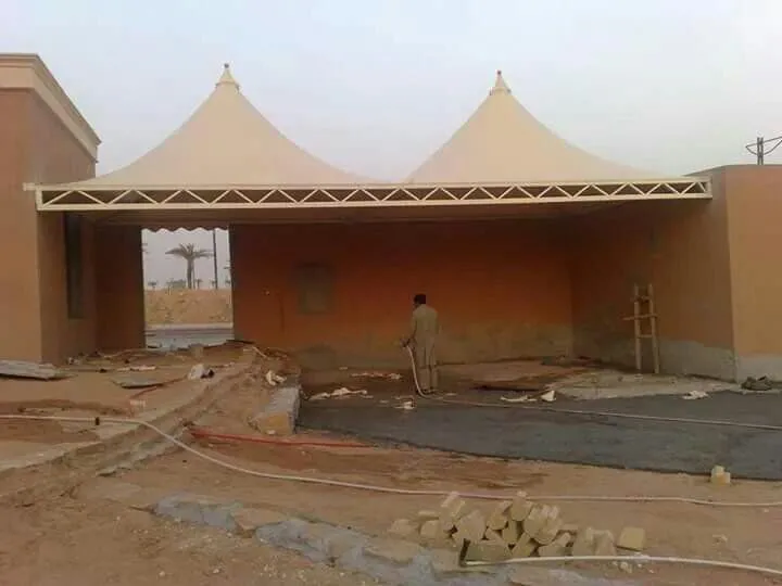 افضل تركيب مظلات هرمية حديثة لعام 2026في أبها 