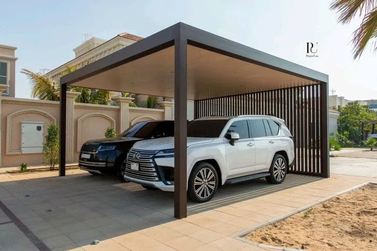 افضل تركيب مجالس زجاجية جاهزة ومظلات سيارات بالجنوب 