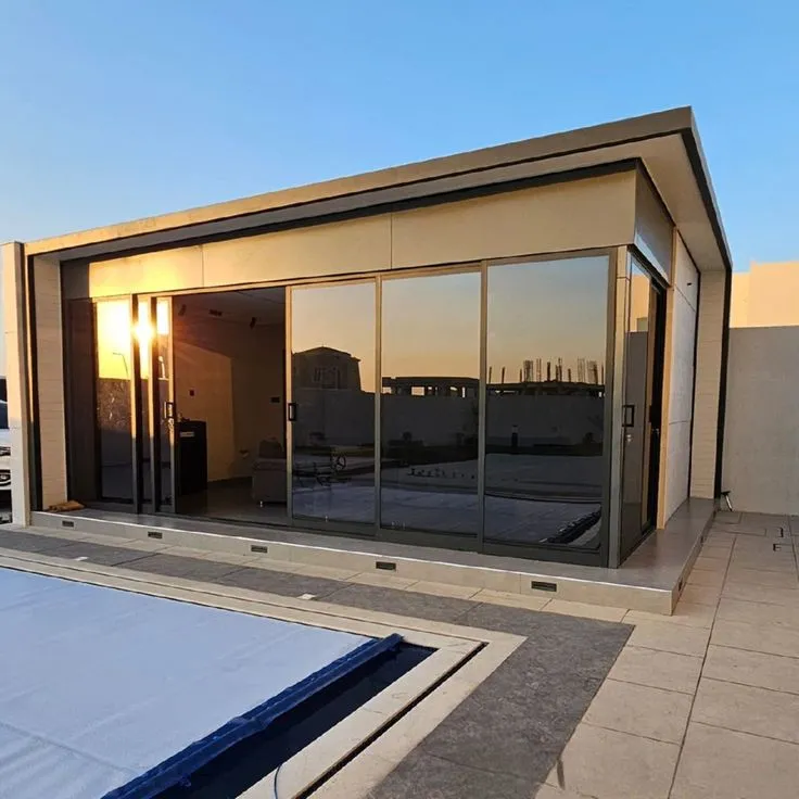 افضل تركيب مجالس زجاجية جاهزة ومظلات سيارات بالجنوب 