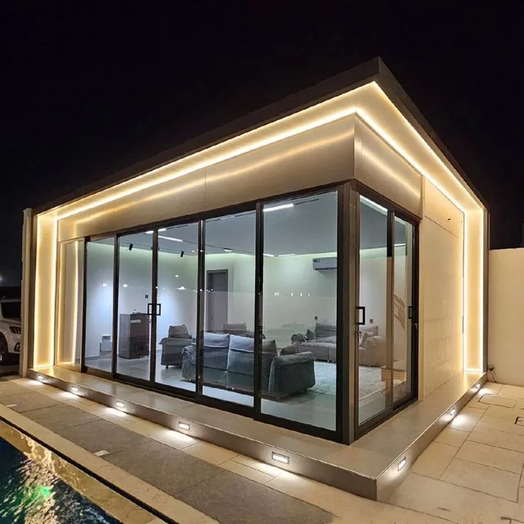 افضل تركيب مجالس زجاجية جاهزة ومظلات سيارات بالجنوب 