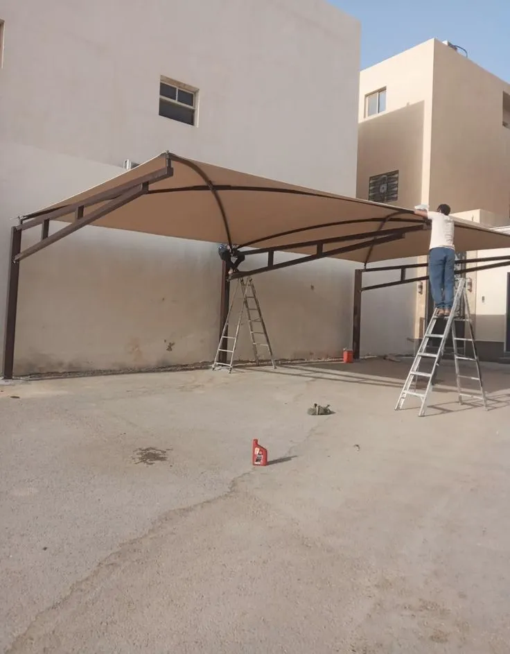 افضل تركيب مجالس زجاجية جاهزة ومظلات سيارات بالجنوب 