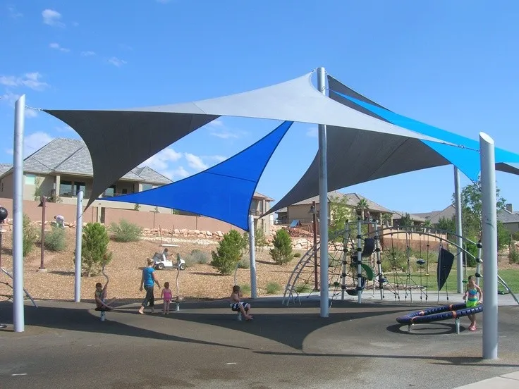 تركيب مظلات شد إنشائي – تصميمات عصرية ومتينةفي الجنوب وأبها 