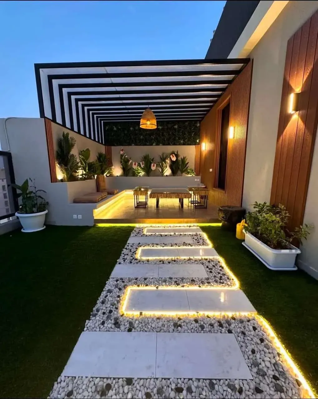 تكلفة تركيب برجولة أحواش بمساحة 20متر تقريبا في عسير