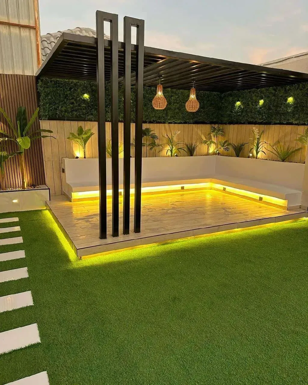 تكلفة تركيب برجولة أحواش بمساحة 20متر تقريبا في عسير