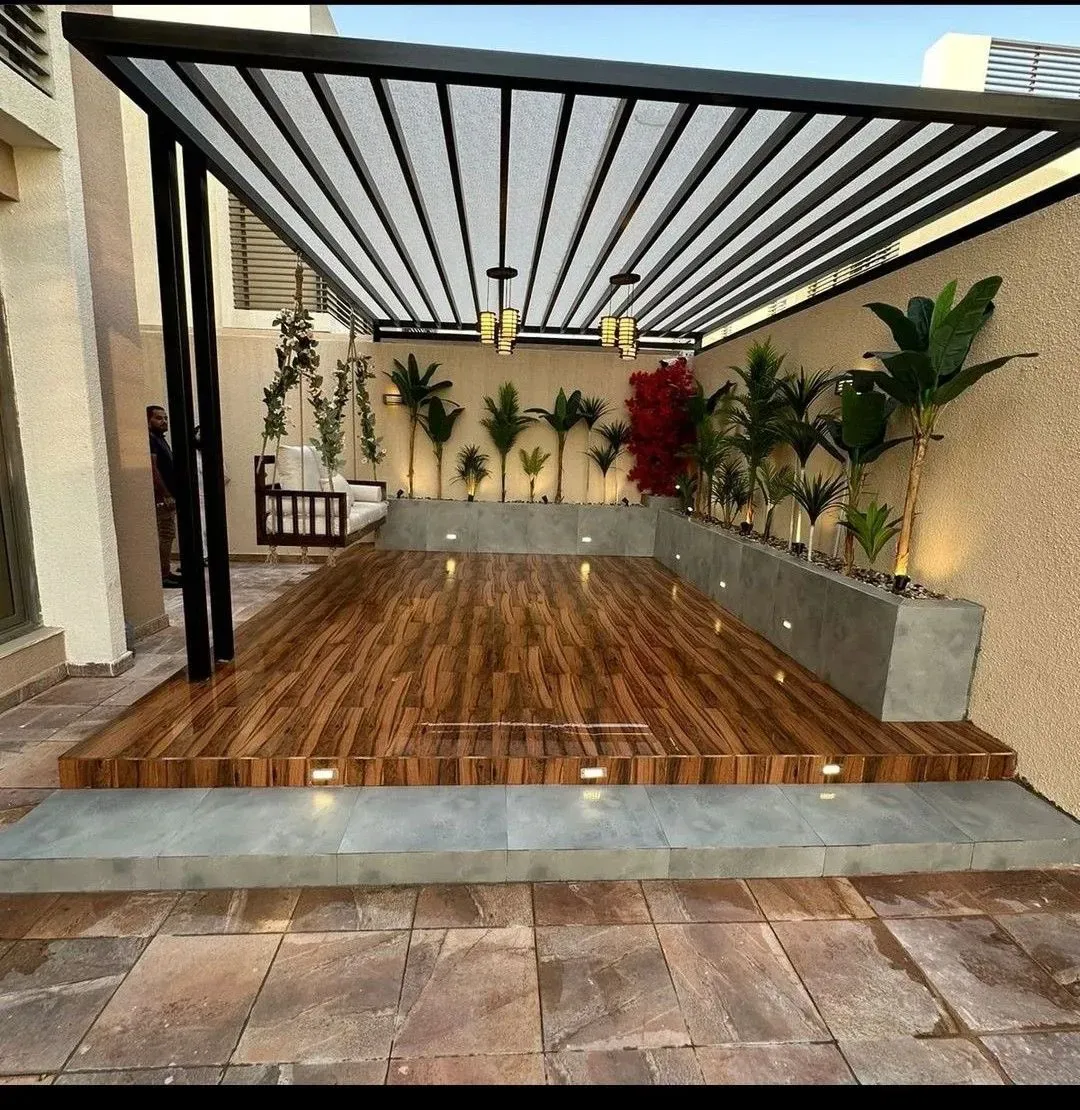 تكلفة تركيب برجولة أحواش بمساحة 20متر تقريبا في عسير