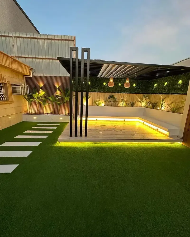 تكلفة تركيب برجولة أحواش بمساحة 20متر تقريبا في عسير