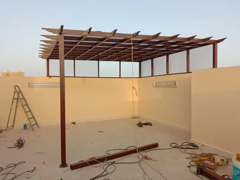 محداد مظلات جلسات خارجية وبرجولات في الجنوب وأبها وعسير