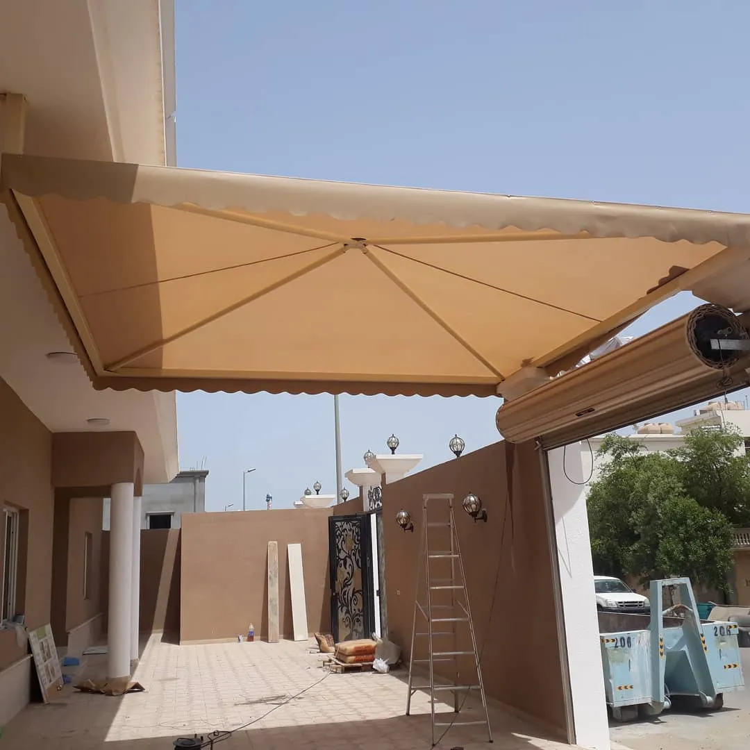 محداد مظلات جلسات خارجية وبرجولات في الجنوب وأبها وعسير