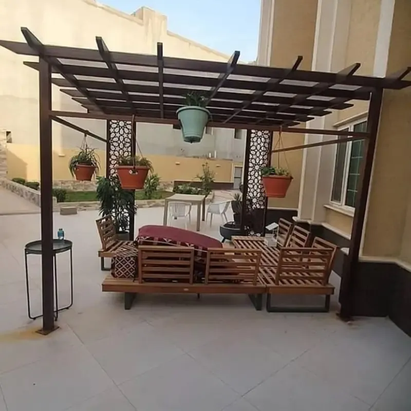 محداد مظلات جلسات خارجية وبرجولات في الجنوب وأبها وعسير