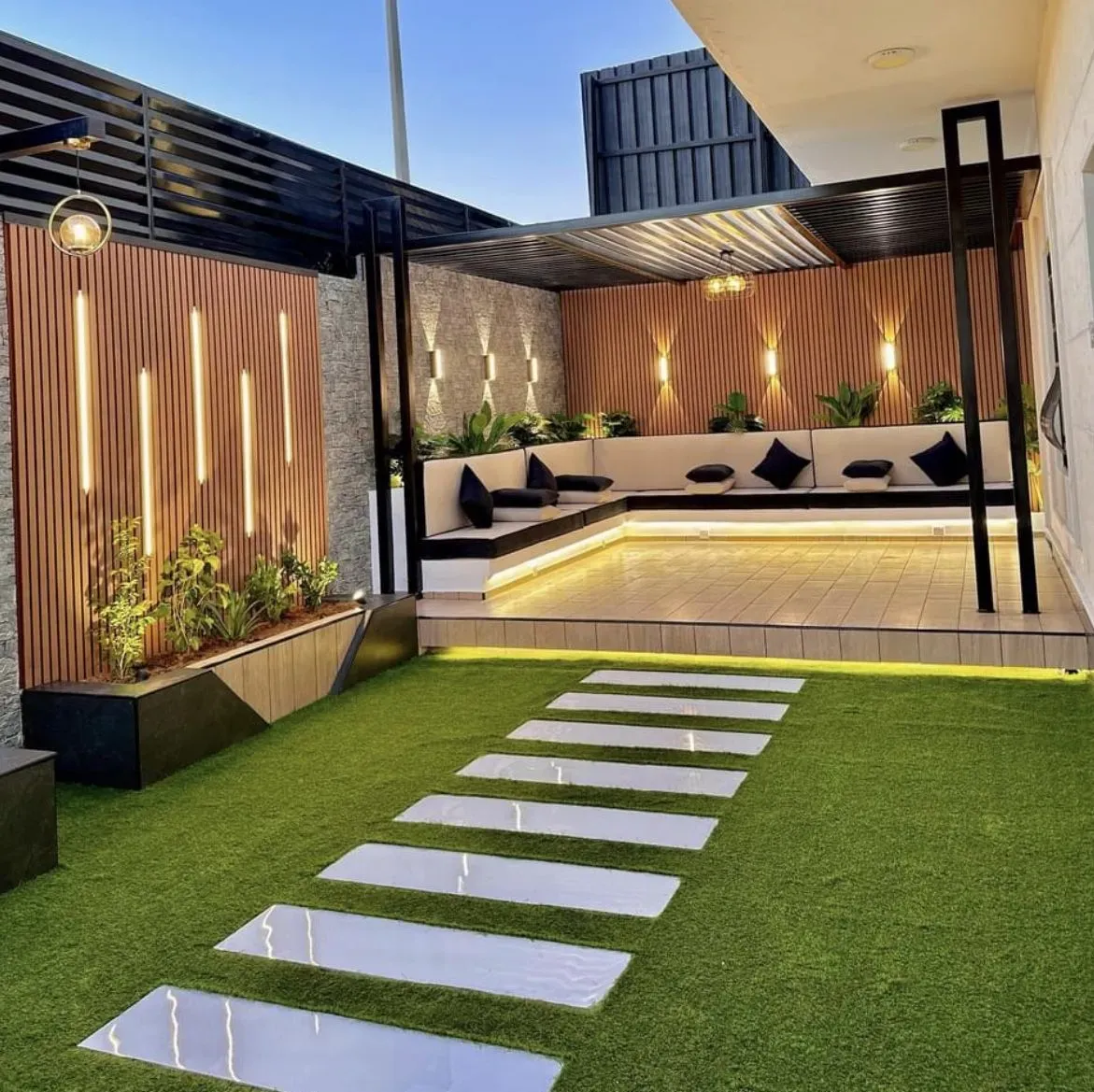 برجولات ديكور للمداخل بالجنوب – تضيف ظلال أنيقة وبصمة فنية