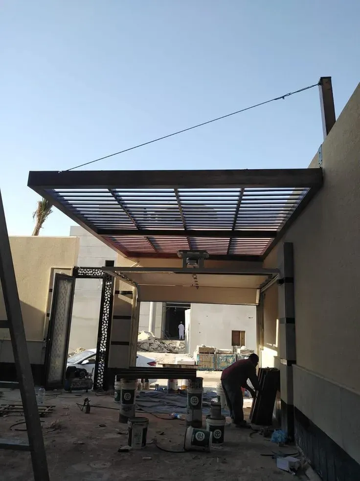 برجولات ديكور للمداخل بالجنوب – تضيف ظلال أنيقة وبصمة فنية