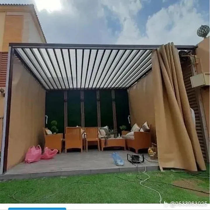 برجولات ديكور للمداخل بالجنوب – تضيف ظلال أنيقة وبصمة فنية