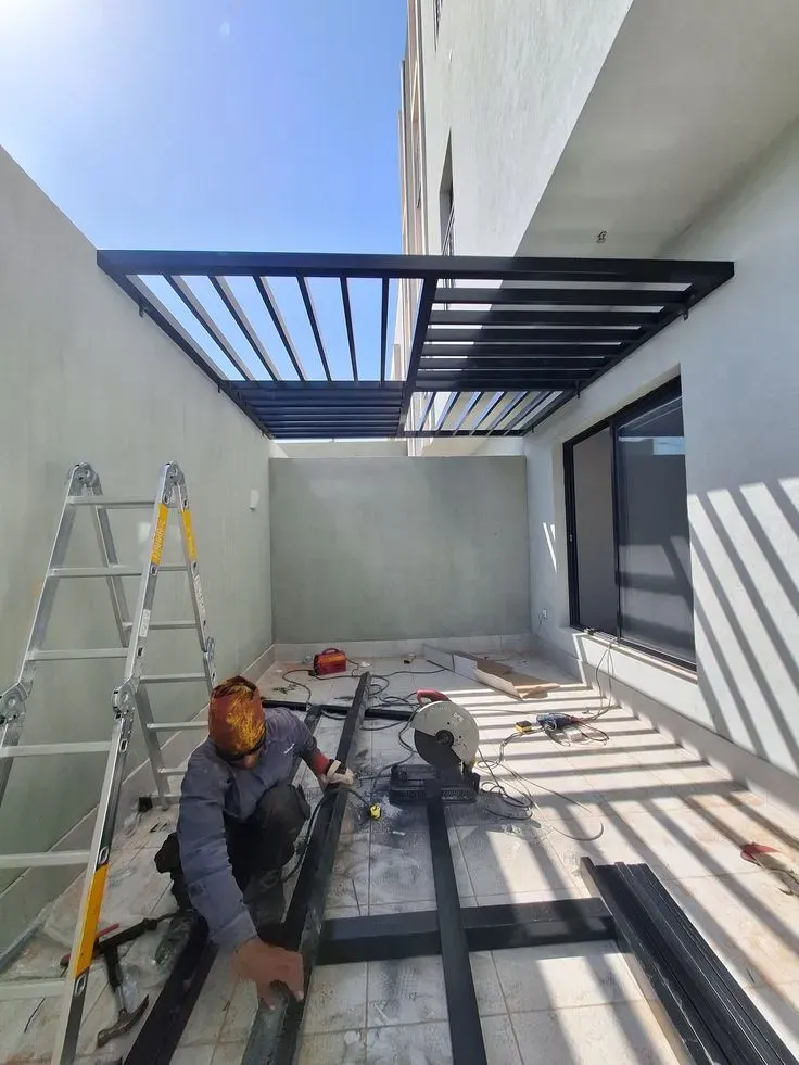 برجولات ديكور للمداخل بالجنوب – تضيف ظلال أنيقة وبصمة فنية