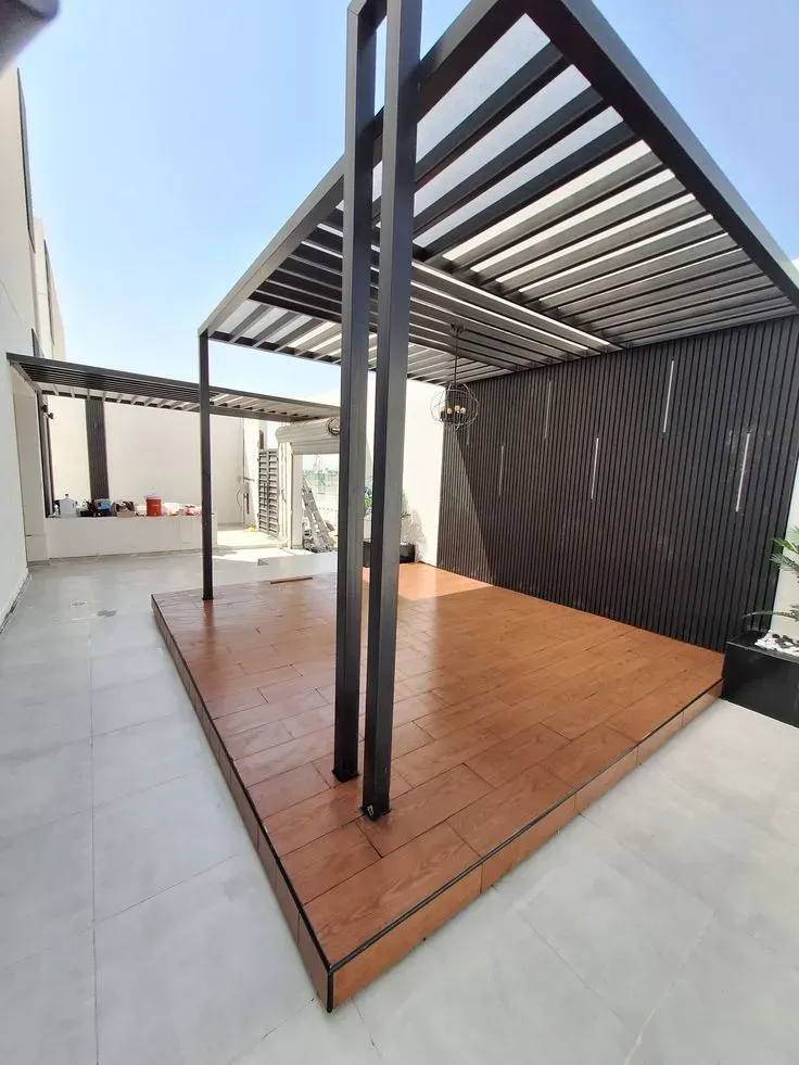 برجولات ديكور للمداخل بالجنوب – تضيف ظلال أنيقة وبصمة فنية