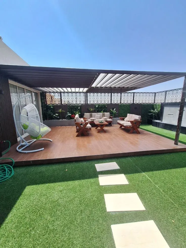 برجولات ديكور للمداخل بالجنوب – تضيف ظلال أنيقة وبصمة فنية