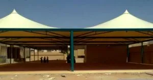 مظلات تغطية ساحات المدارس في عسير 