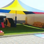 مظلات تغطية ساحات المدارس في عسير 