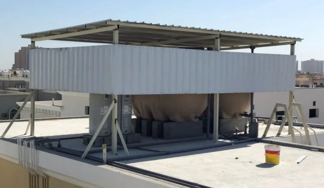 مظلات خزانات مظلات سخانات مظلات مكيفات مظلات السطح في عسير