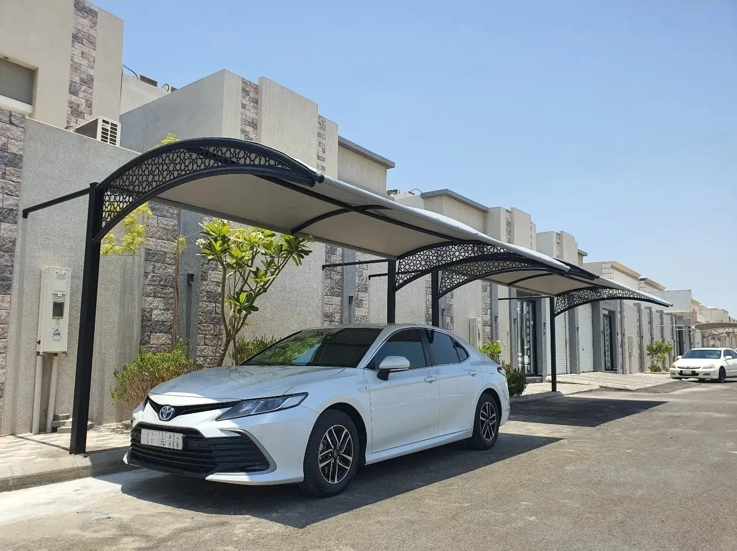 مظلات سيارات مظلات حدائق مظلات ممرات مظلات كابولي في أبها